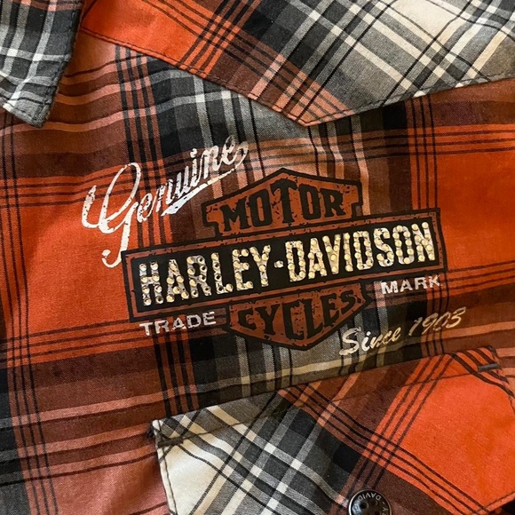 Harley Davidson Button Down Shirt - Picture 2 of 5